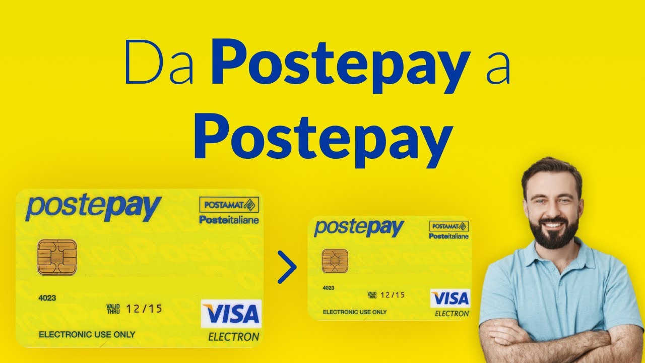 Scopri come trasferire soldi da Postepay a Postepay senza costi aggiuntivi