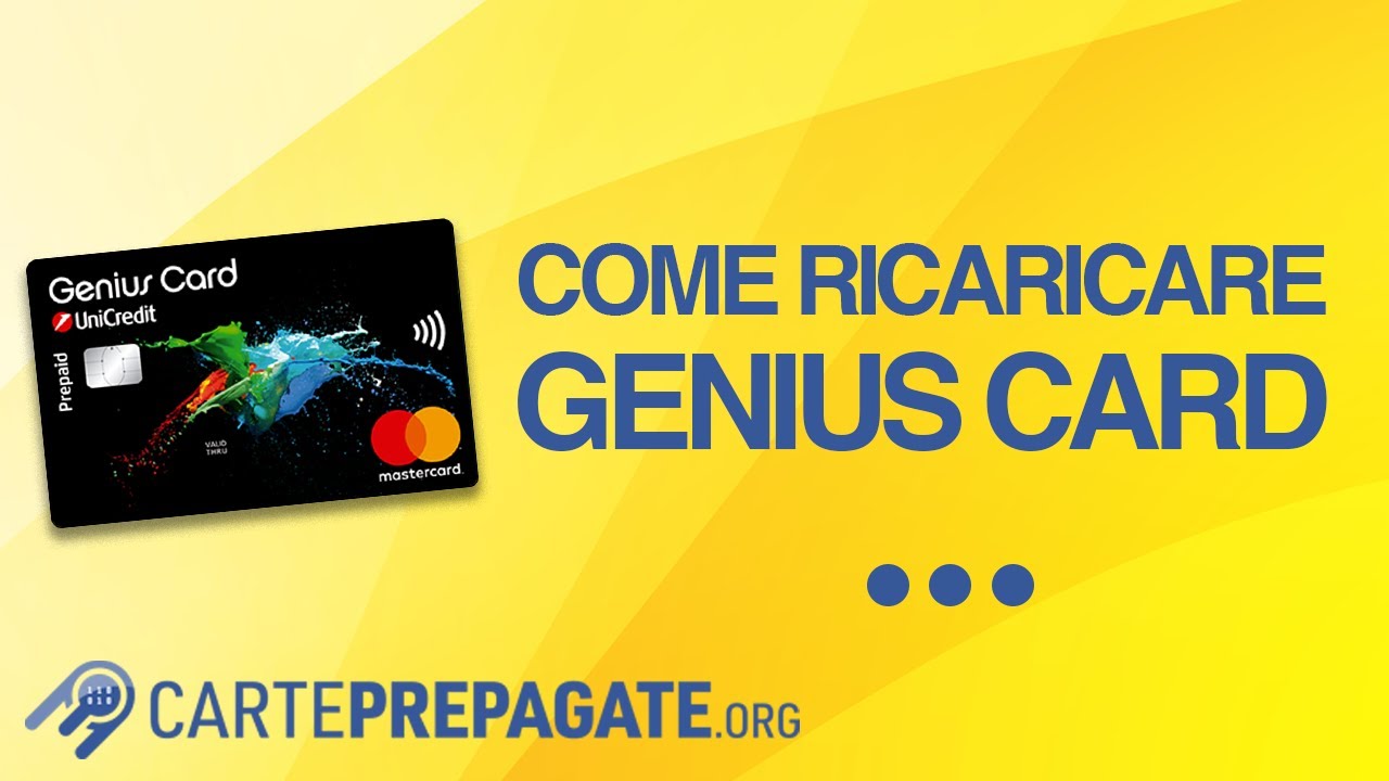 Genius Card: Scopri i Segreti per Ricaricare Velocemente!